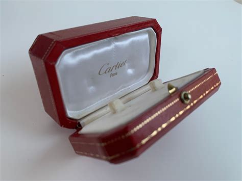 cartier earring box for sale.